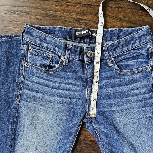 Express Lowrise Bootcut Jeans 00R - Picture 7 of 12